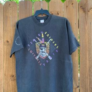 Vintage Temeku Raiders Softball Party T-shirt Size XL